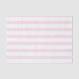 Papel De Seda Rayas rosadas y blancas con un patrón burlón