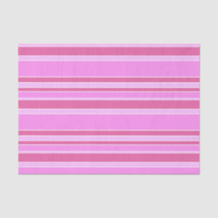 Papel De Seda Rayas rosas