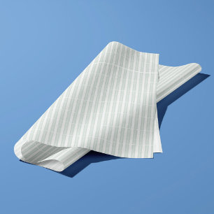 Papel De Seda Rayas únicas verdes
