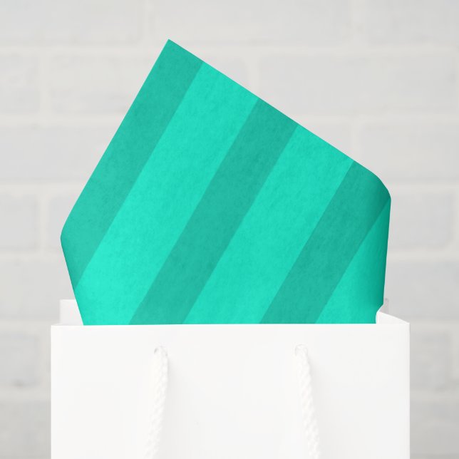 Papel De Seda Rayas Verde Salvia (Bolsa de regalo)