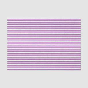 Papel De Seda Rayas violetas, blancas y púrpuras