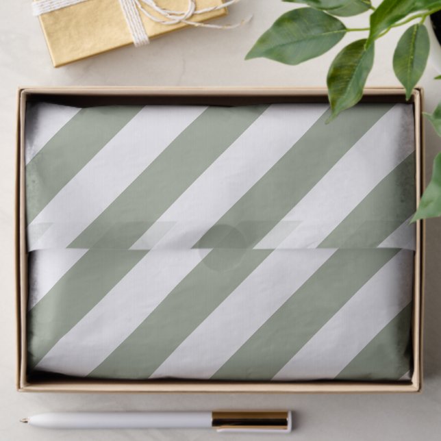 Papel De Seda Rayo verde claro y franja blanca (Subido por el creador)