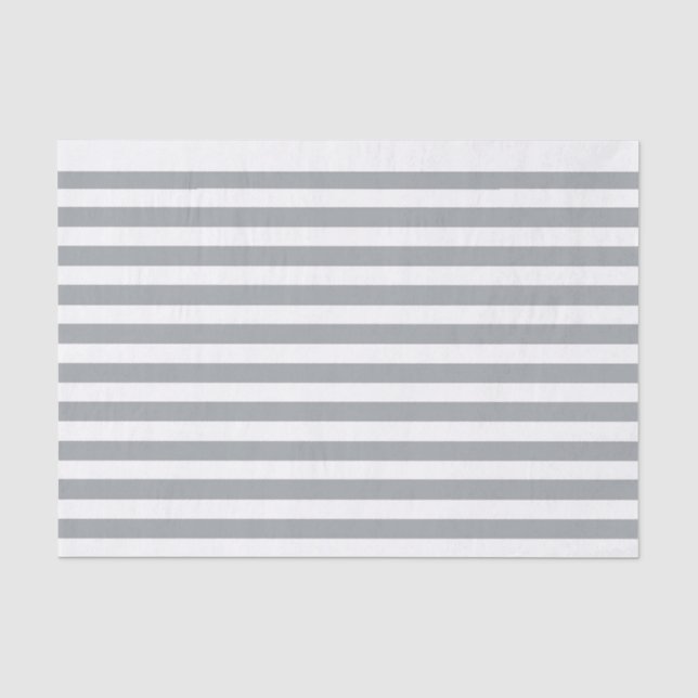 Papel De Seda Rayos grises y blancos (Anverso)