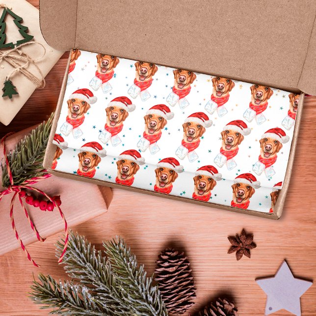 Papel De Seda Raza de perro Labrador Navidad (Subido por el creador)