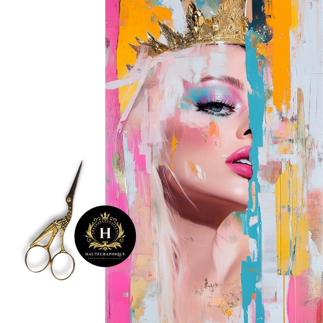 Papel De Seda Realeza vibrante Resumen de la página Art Decoupag (Subido por el creador)