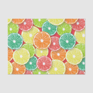 Papel De Seda Rebajas de cítricos pop art 2