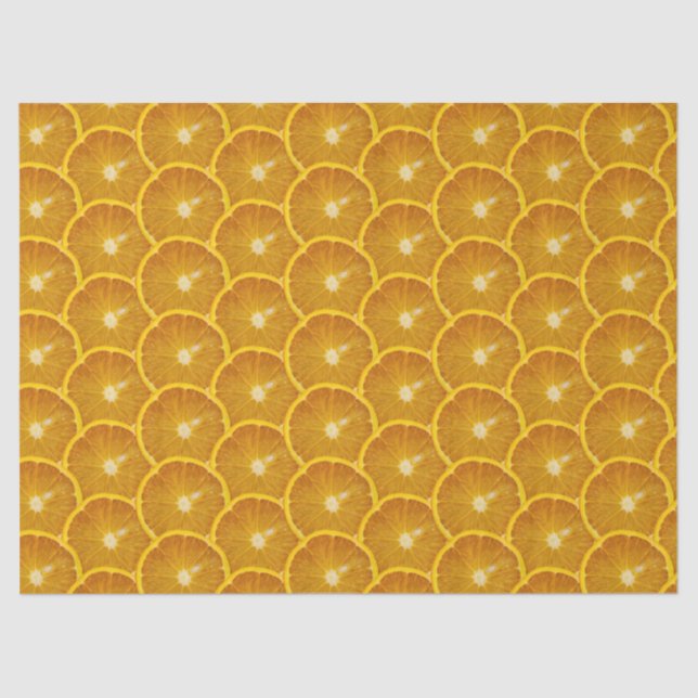 PAPEL DE SEDA REBANADA DE NARANJA DELICIOSA (Anverso)