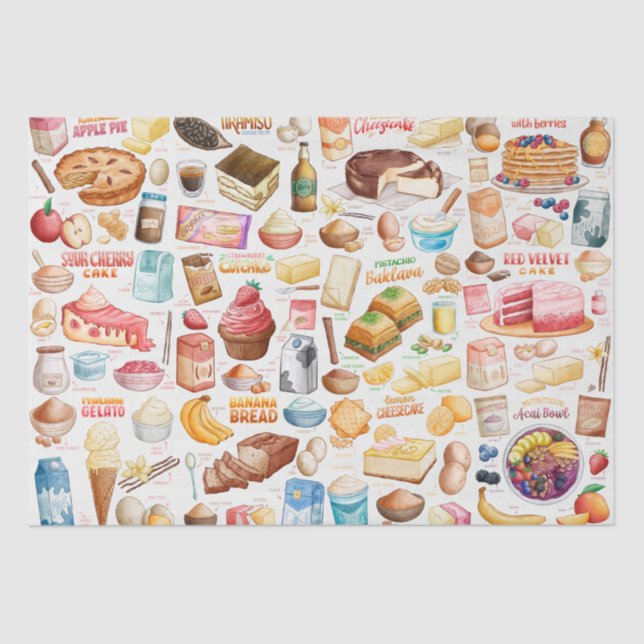 Papel De Seda Recetas (Anverso)