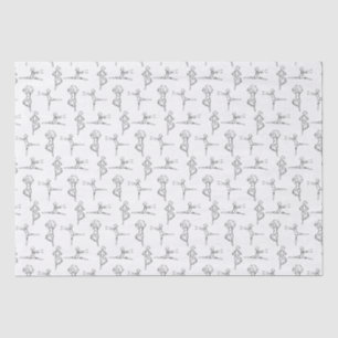 Papel De Seda Recital de bailarina de ballet de Pas De Doodle Ba