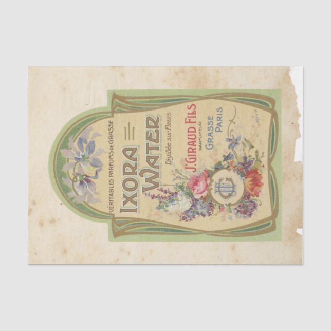 Papel De Seda Recortes Efímeros Serie de Diseño #26 (Anverso)