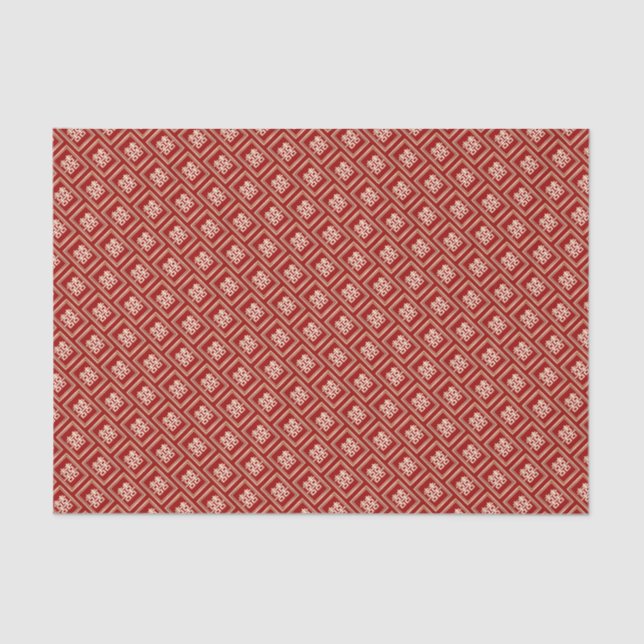 Papel De Seda Rectángulo dorado doble felicidad Boda chino (Anverso)