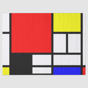 Papel De Seda rectángulos MOSAIC cuadrados de color I + tus idea