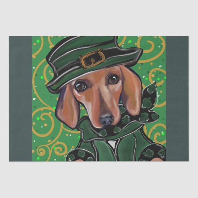 PAPEL DE SEDA RED DACHSHUND (Anverso)