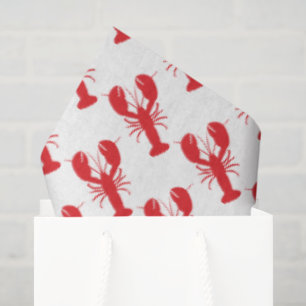 Papel De Seda Red Lobster Moderno Travel Fun