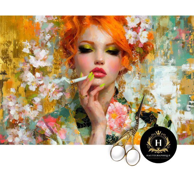 Papel De Seda Redhead con clavos verdes y desenlace de cigarrill (Subido por el creador)