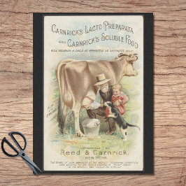 Papel De Seda Reed Carnrick Vintage Farm Ad