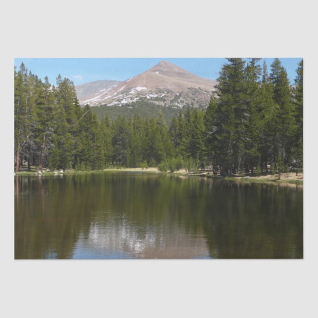 Papel De Seda Reflejo del lago Yosemite (Anverso)