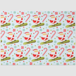 Papel De Seda Regalo creativo de Navidades de Snowboard