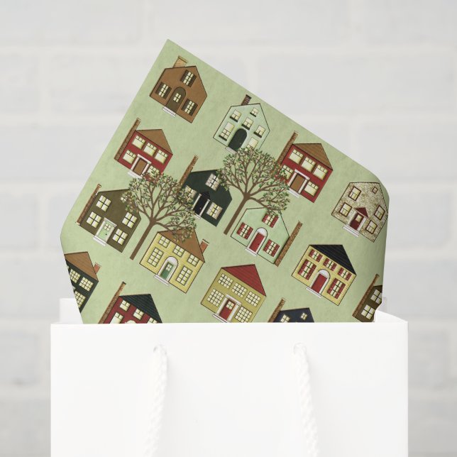 Papel De Seda Regalo de agente inmobiliario (Bolsa de regalo)