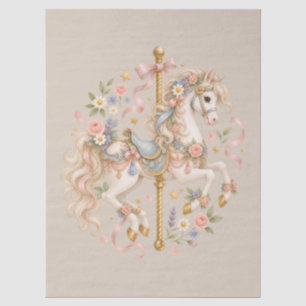 Papel De Seda Regalo de casa de campo de caballo de carrusel ant