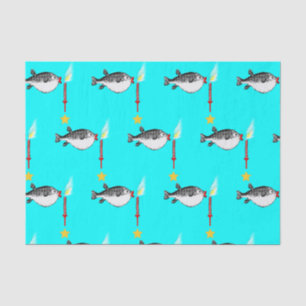 Papel De Seda Regalo de cumpleaños de Fisherman
