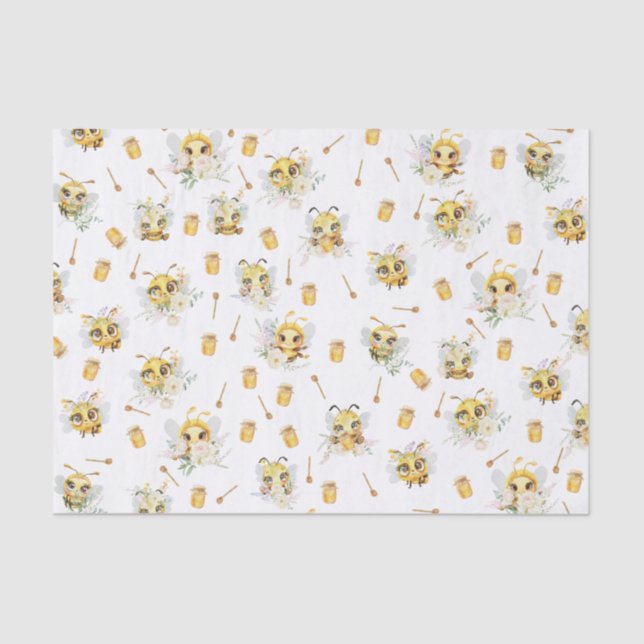 Papel De Seda Regalo de cumpleaños de Sweet to Bee (Anverso)