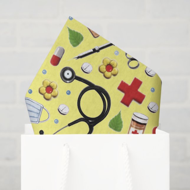Papel De Seda Regalo de enfermera (Bolsa de regalo)