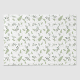 Papel De Seda Regalo de Eucalyptus y Fern Rings