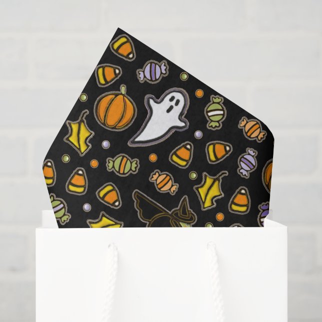 Papel De Seda Regalo de fiesta de Halloween (Bolsa de regalo)