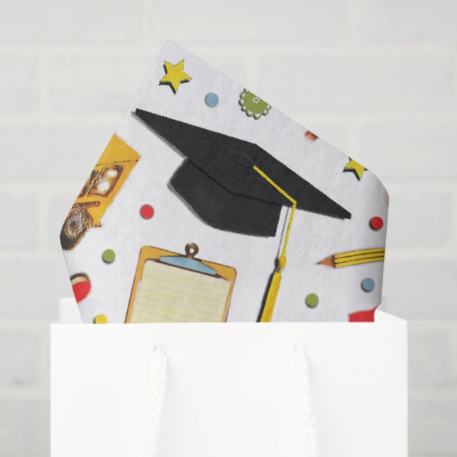 Papel De Seda Regalo de Graduación (Bolsa de regalo)