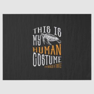 Papel De Seda Regalo de Halloween Este Es Mi Disfraz Humano
