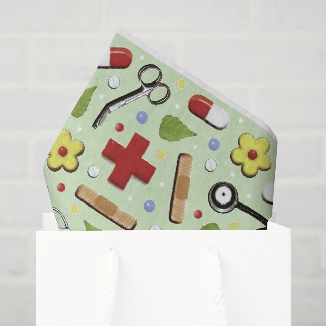 Papel De Seda Regalo de médico (Bolsa de regalo)
