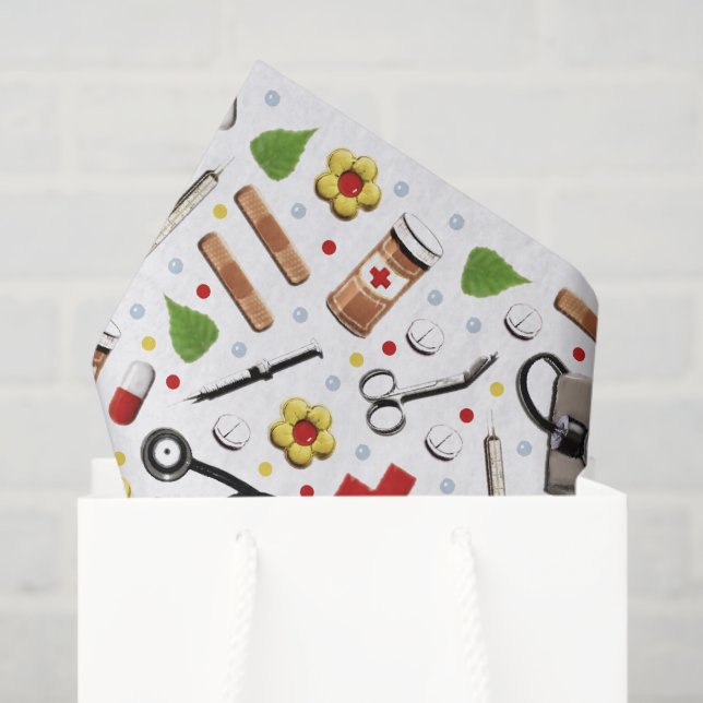 Papel De Seda Regalo de médico (Bolsa de regalo)