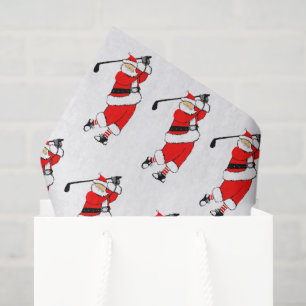 Papel De Seda Regalo de Navidad de Golf