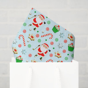 Papel De Seda Regalo de Navidad de golf