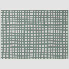 Papel De Seda Regalo de Navidad Poinsettia Sage Verde Marfil