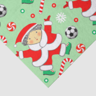 Papel De Seda Regalo de vacaciones de fútbol