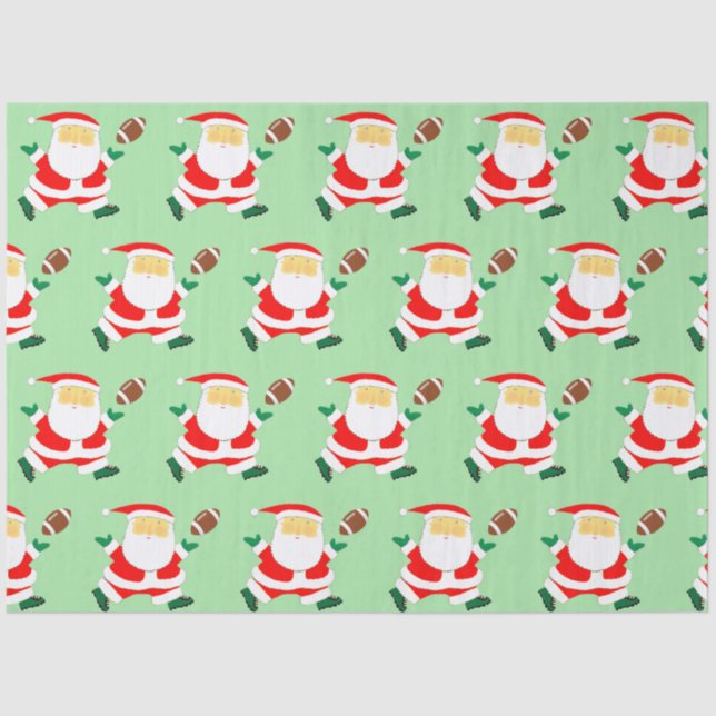 Papel De Seda Regalo de vacaciones de fútbol (Anverso)