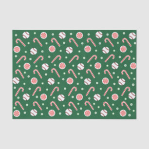 Papel De Seda Regalo de vacaciones de navidades de béisbol