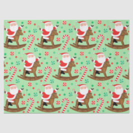 Papel De Seda Regalo de vacaciones de Navidades ecuestres