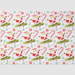 Papel De Seda Regalo de vacaciones de Snowboard