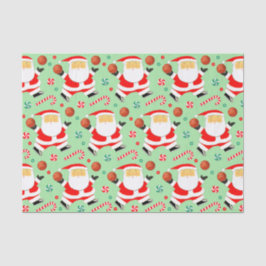 Papel De Seda Regalo de vacaciones para Navidades de baloncesto