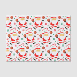 Papel De Seda Regalo de vacaciones para Navidades de baloncesto