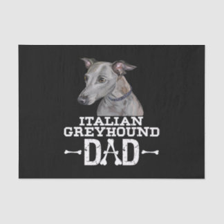 Papel De Seda regalo del día del amante del perro de galgo grisá