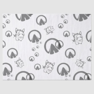 Papel De Seda Regalo divertido para amantes de los caballos con