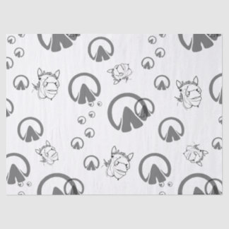 Papel De Seda Regalo divertido para amantes de los caballos con