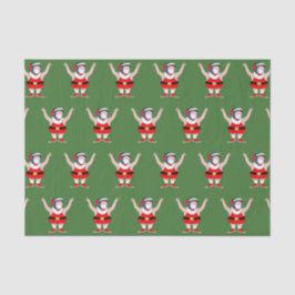 Papel De Seda Regalo navideño de luchadores Navidades