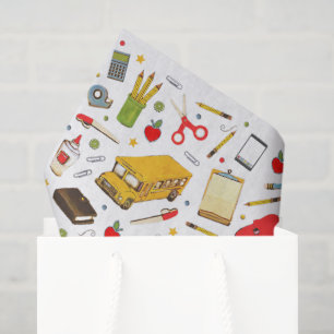 Papel De Seda Regalo para maestro de escuela