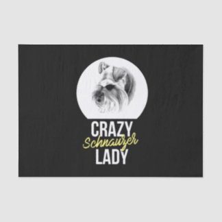 Papel De Seda Regalo Schnauzer | Crazy Schnauzer Lady
