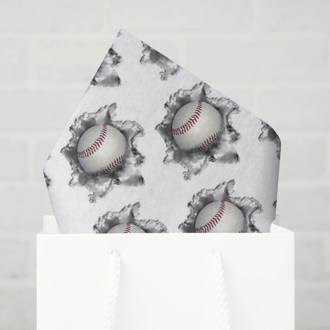 Papel De Seda Regalos de béisbol (Bolsa de regalo)